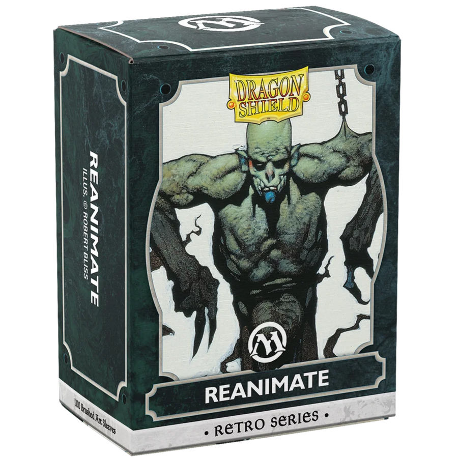 Dragon Shield: Retro Series MTG "Reanimate" - Brushed Art Card Sleeves (100ct) (PREORDER)