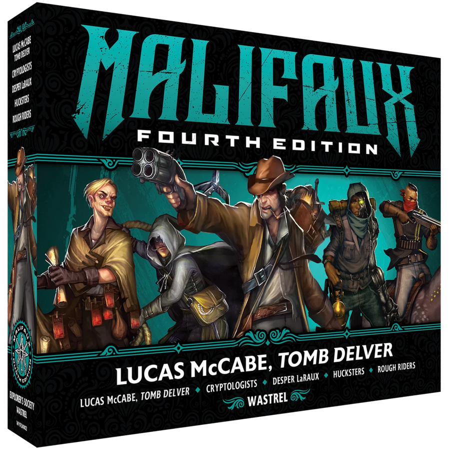 Malifaux 4E: Lucas McCabe, Tomb Delver (PREORDER)
