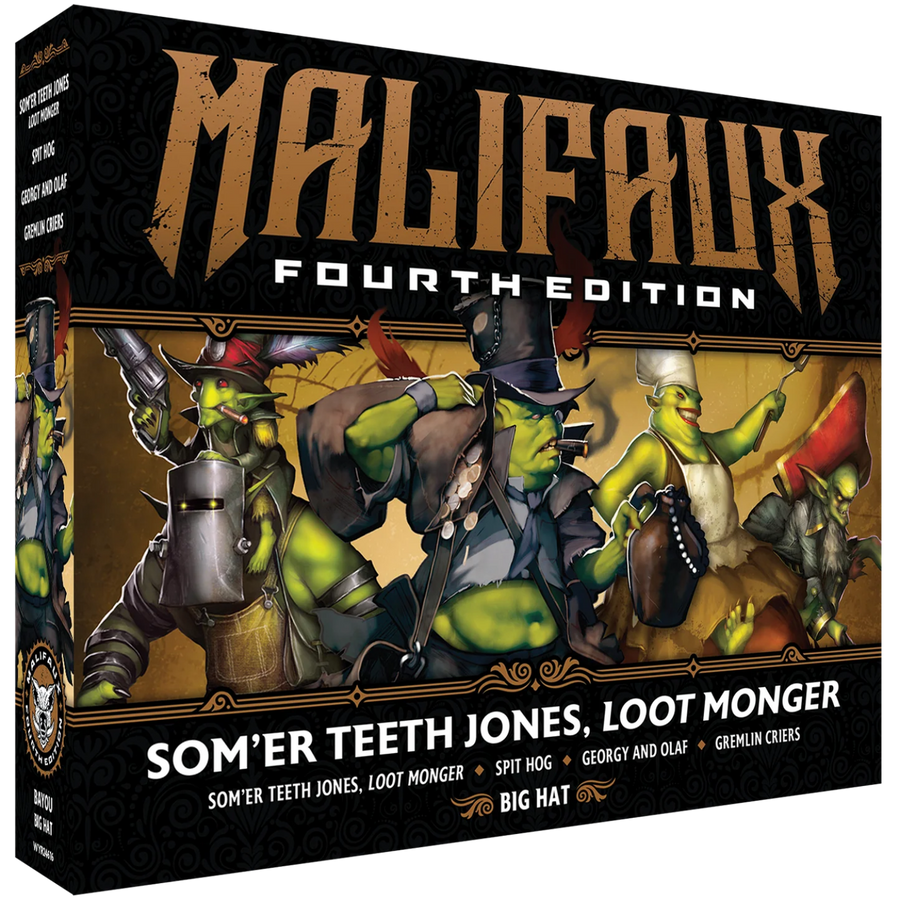 Malifaux 4E: Som'er Teeth Jones, Loot Monger (PREORDER)