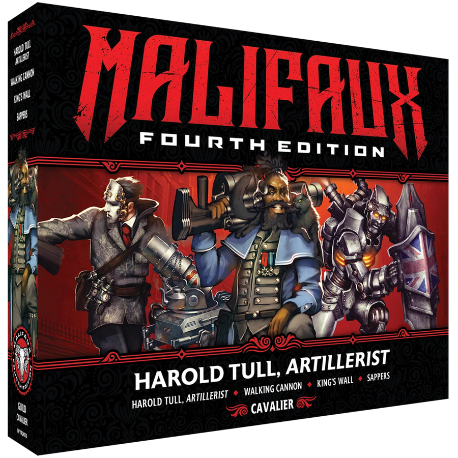 Malifaux 4E: Harrold Tull, Artillerist (PREORDER)