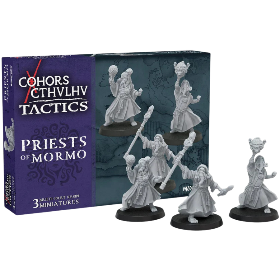 Cohors Cthulhu: Tactics Miniatures - Priests of Mormo (PREORDER)