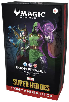 Magic The Gathering Marvel Super Heroes Commander Starter Deck Doom Prevails