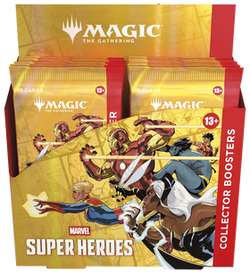 Magic The Gathering Marvel Super Heroes Collector Booster Box