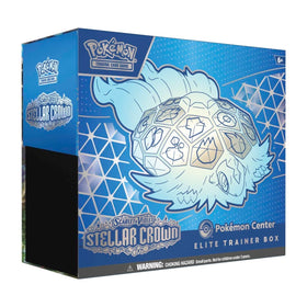 Pokemom - Scarlet & Violet - Stellar Crown - POKEMON CENTER Elite Trainer Box