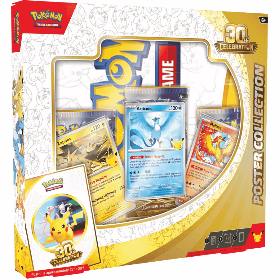 Pokemon: 30th Celebration - Poster Collection (PREORDER)