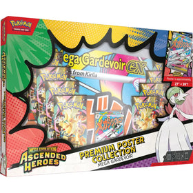 Pokémon TCG: Mega Evolution—Ascended Heroes Premium Poster Collection (Mega Gardevoir ex)