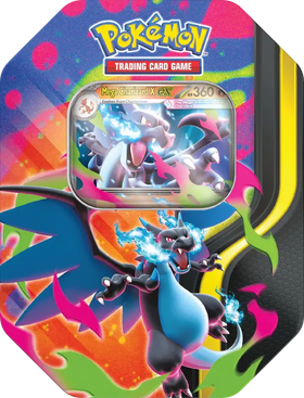 Pokémon TCG: Mega Charizard Tin (Mega Charizard X ex)