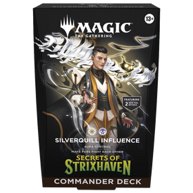Magic the Gathering: Secrets of Strixhaven Commander Deck - Silverquill Influence