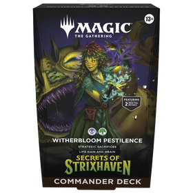 Magic the Gathering: Secrets of Strixhaven Commander Deck - Witherbloom Pestilence