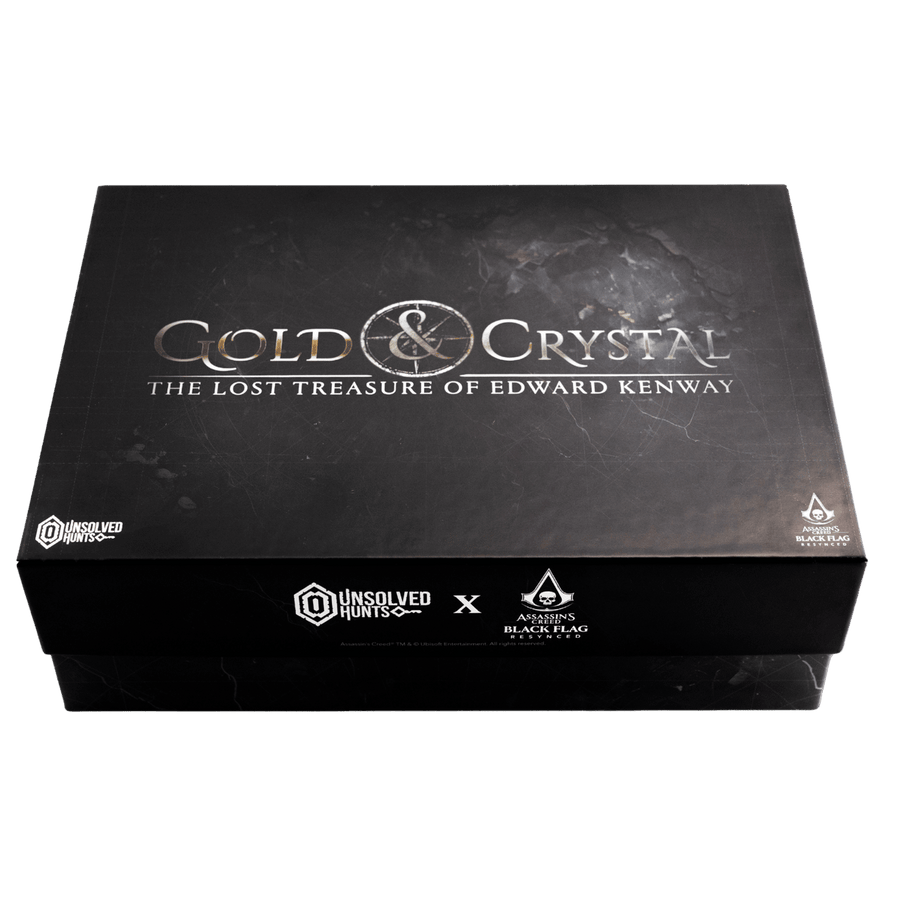 Gold & Crystal: The Lost Treasure of Edward Kenway (Unsolved Hunts X Assassin's Creed Black Flag Resynced) (PREORDER)