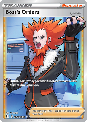 Boss's Orders Tg24 30 Lost Origin Trainer Gallery Holofoil