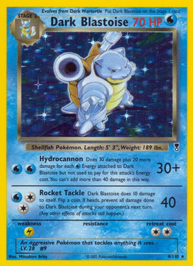 Dark Blastoise - Legendary Collection