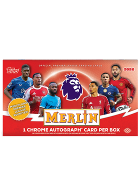 2025-26 Topps Merlin English Premier League Soccer Hobby Box