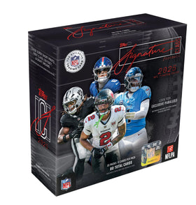 2025 Topps Football NFL Signature Class Mega Box