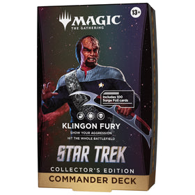 MTG: Star Trek - Collector Commander Deck - Klingon Fury (Preorder)