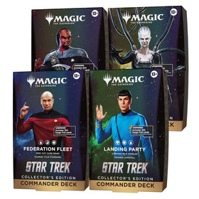 MTG: Star Trek - Collector Commander Deck Set (4) (Preorder)