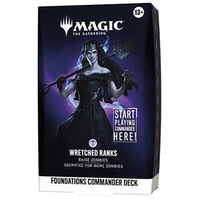 MTG: Foundations - Starter Commander Deck - Wretched Ranks (Preorder)