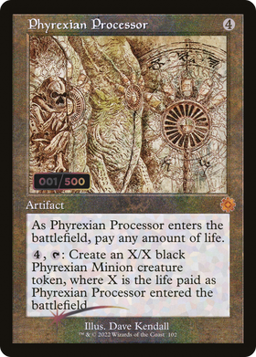 Phyrexian Processor (BRR-102Z) - The Brothers' War Retro Artifacts Foil