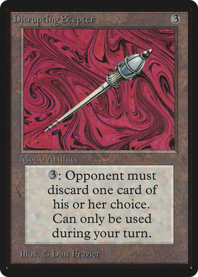Disrupting Scepter (LEB-243) - Limited Edition Beta