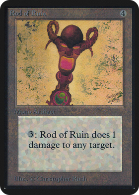 Rod of Ruin (LEA-268) - Limited Edition Alpha