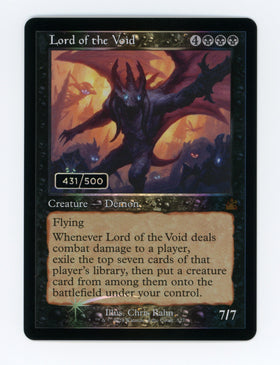 Lord of the Void — Serial Numbered|431/500|Retro Frame|Foil — ID 17290