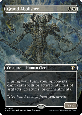 Grand Abolisher (CMM-625) - Commander Masters (Borderless) Foil