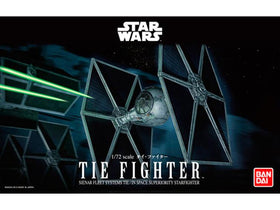 Bandai Namco Star Wars TIE Fighter 1/72 Scale Model Kit