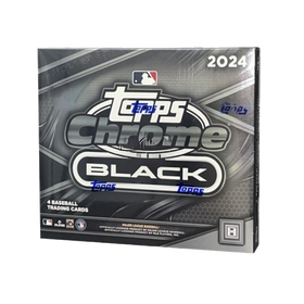 2024 Topps Chrome Black Baseball Hobby 12 Box Case