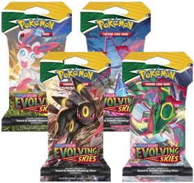 Pokemon Sword & Shield Evolving Skies Sleeved Booster Pack