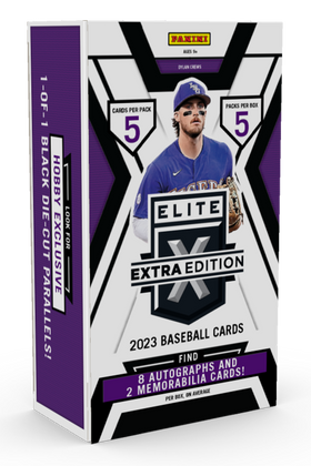 2023 Panini Elite Extra Edition Baseball Hobby 20 Box Case