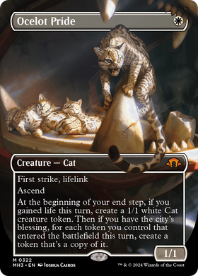 Ocelot Pride (MH3-322) - Modern Horizons 3 (Borderless) Foil