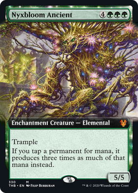 Nyxbloom Ancient (THB-330) - Theros Beyond Death: (Extended Art, enchantment)