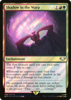 Shadow in the Warp (40K-140★) - Warhammer 40,000 Commander Foil