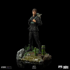 Iron Studios Star Wars Book of Boba Fett Luke Skywalker and Grogu Training 1/10 Art Scale Statue