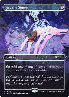 Arcane Signet (SLD-1492★) - Secret Lair Drop (Borderless) Foil