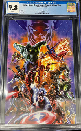 CGC 9.8 Marvel Super Heroes Secret Wars Battleworld 1 Massafera Virgin Edition