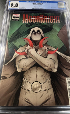 CGC 9.8 Moon Knight #1 Elizabeth Torque Variant Cover