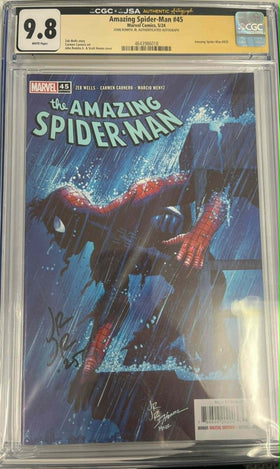 CGC 9.8 Signature Series Amazing Spider-Man #45 Signed by John Romita Jr.