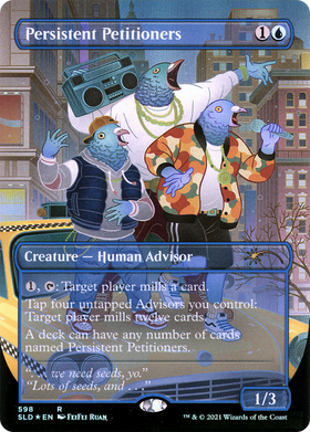 Persistent Petitioners (SLD-598) - Secret Lair Drop (Borderless) Foil
