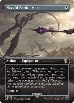 Nazgûl Battle-Mace (LTC-554) - Tales of Middle-earth Commander (Borderless) Foil