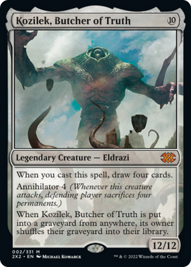Kozilek, Butcher of Truth (2X2-002) - Double Masters 2022 Foil