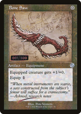 Bone Saw (BRR-70Z) - The Brothers' War Retro Artifacts Foil