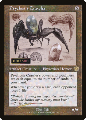 Psychosis Crawler (BRR-107Z) - The Brothers' War Retro Artifacts Foil