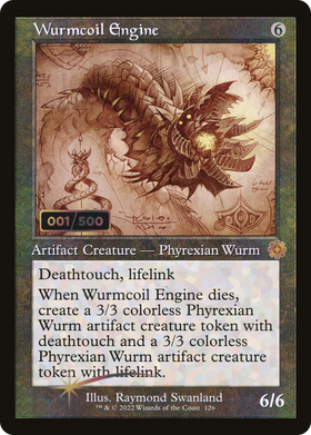 Wurmcoil Engine (BRR-126Z) - The Brothers' War Retro Artifacts Foil