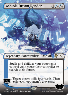 Ashiok, Dream Render (SLD-399) - Secret Lair Drop (Borderless)