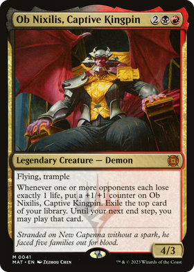 Ob Nixilis, Captive Kingpin (MAT-041) - March of the Machine: The Aftermath