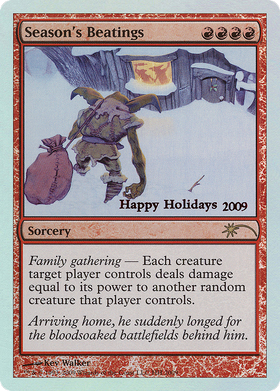 Season's Beatings (SPECIAL-009) - Happy Holidays Foil
