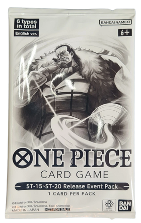 One piece ST 15-ST 20 RELEASE EVENT PACK (Crocodile Cover)