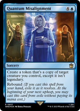 Quantum Misalignment (WHO-657) - Doctor Who Foil