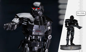 Iron Studios Star Wars the Mandalorian Dark Trooper BDS Art Scale 1/10 Scale Statue
